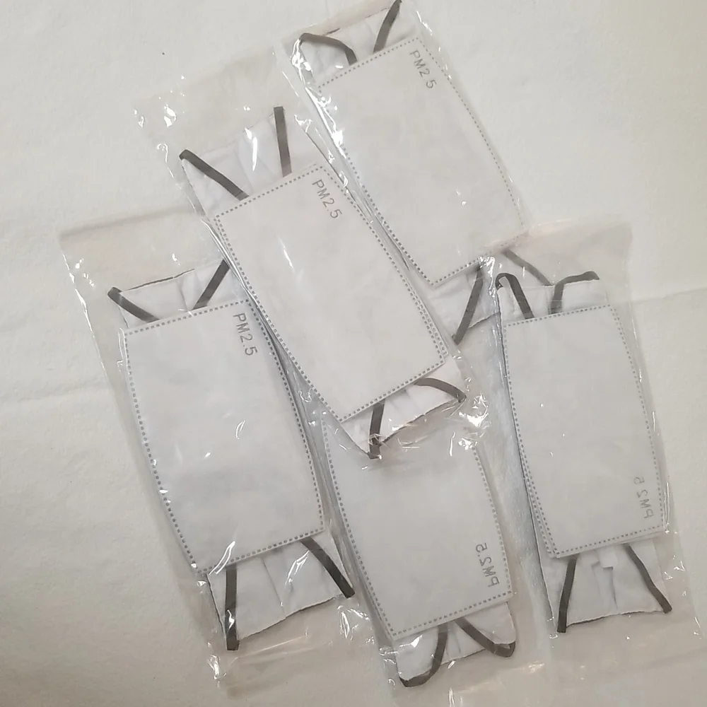 5 Kids Cloth Masks with Filter